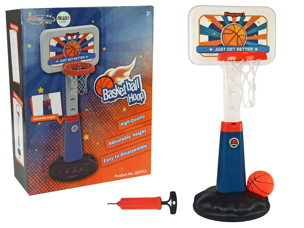 Dětský basketbalový koš s míčem nastavitelný 88 120 cm