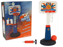 Dětský basketbalový koš s míčem nastavitelný 88 120 cm