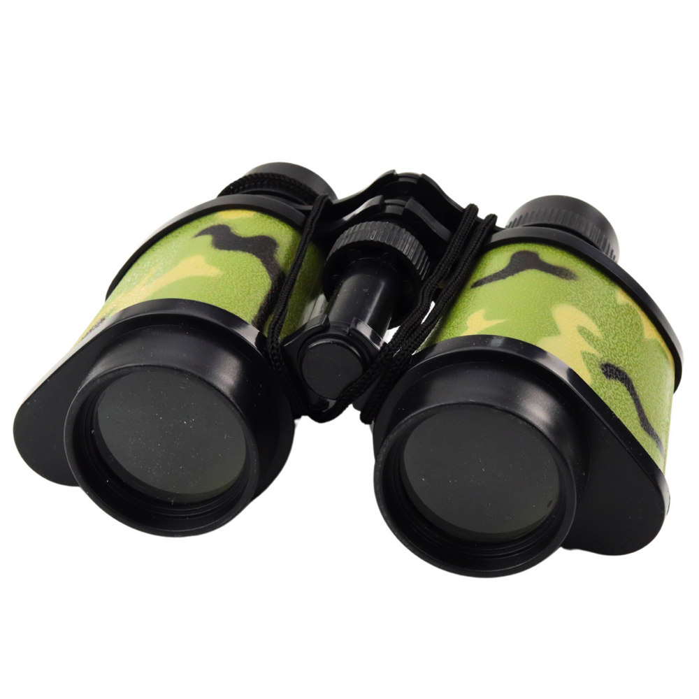 Dětský dalekohled 8x30 se šňůrkou maskáčový moro