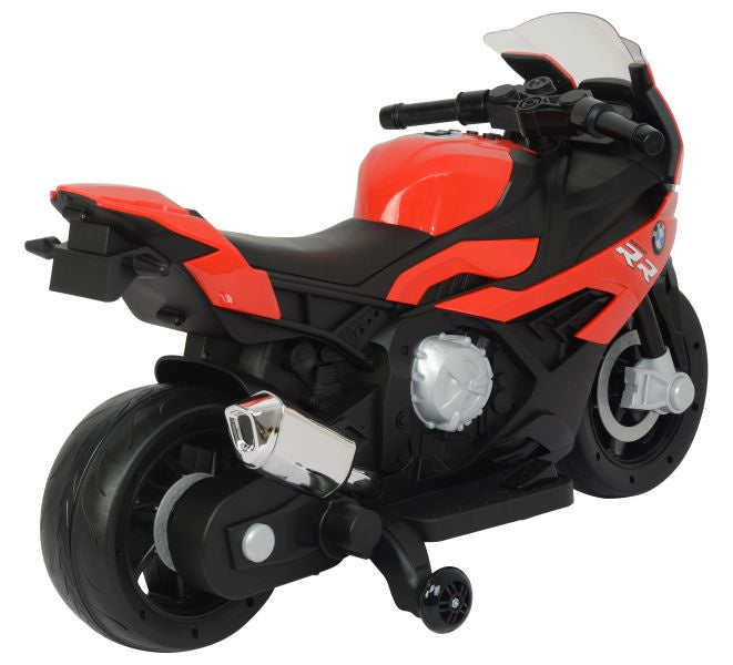 Dětský elektrický motocykl BMW S1000RR na akumulátor červený