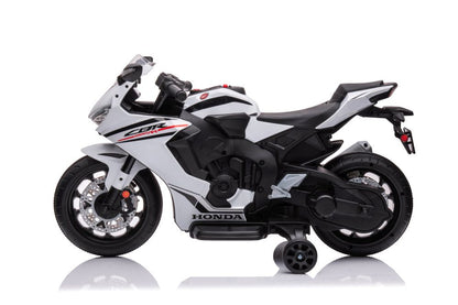 Dětský elektrický motocykl na akumulátor Honda CBR 1000RR bílý