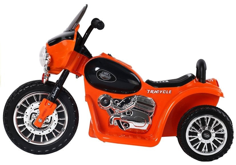 Dětský elektrický motor JT568 s akumulátorem oranžový