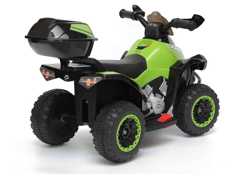 Dětský elektrický quad na akumulátor 6V pro děti 18 36 měsíců zelený