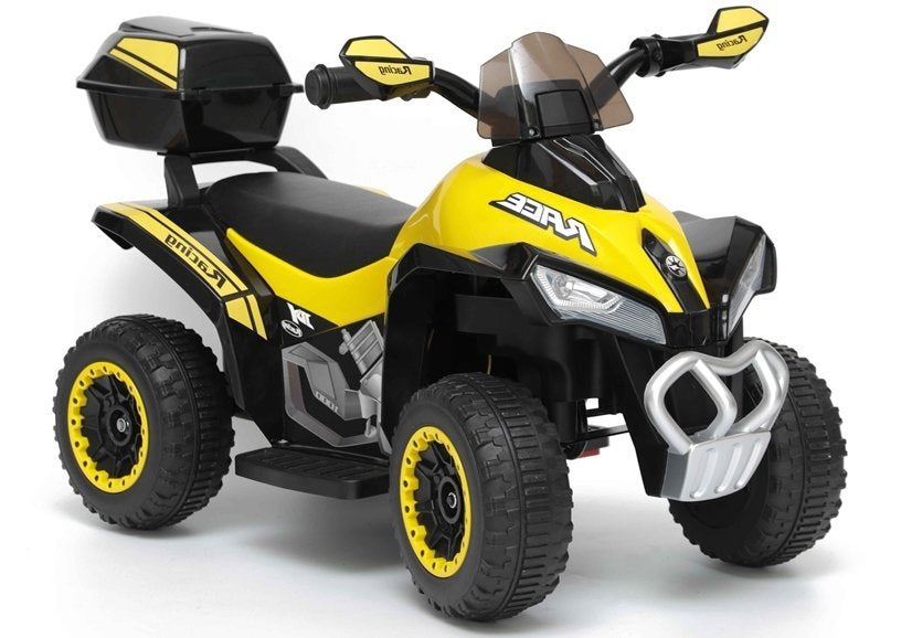Dětský elektrický quad na akumulátor 6V pro děti 18 36 měsíců žlutý