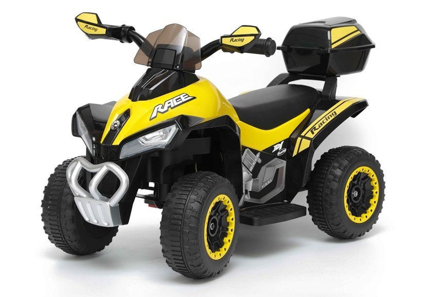 Dětský elektrický quad na akumulátor 6V pro děti 18 36 měsíců žlutý