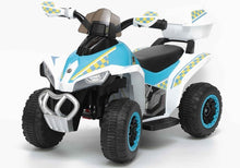 Dětský elektrický quad policejní s akumulátorem bílý