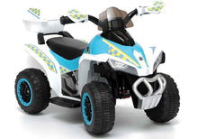 Dětský elektrický quad policejní s akumulátorem bílý