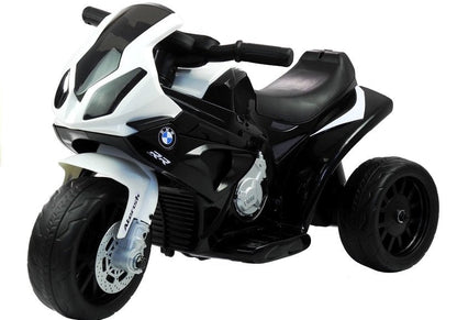Dětský elektrický tříkolový motocykl BMW S1000RR černý