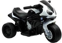 Dětský elektrický tříkolový motocykl BMW S1000RR černý