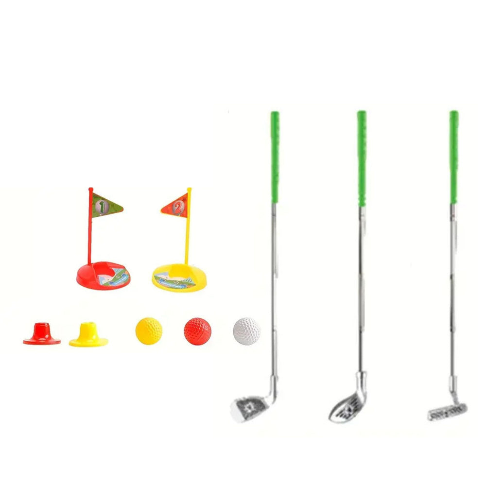 Dětský golfový set 48 dílů – s holemi míčky a flagy