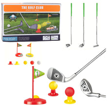 Dětský golfový set 48 dílů – s holemi míčky a flagy