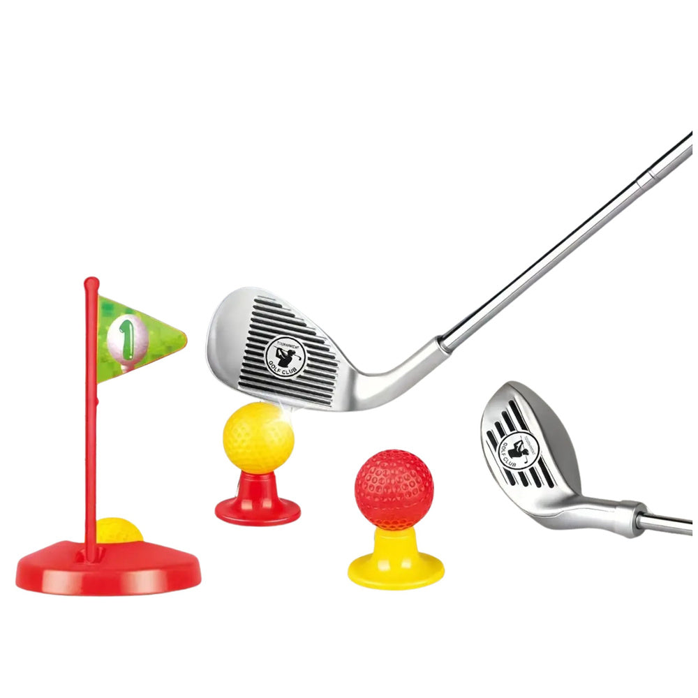 Dětský golfový set 48 dílů – s holemi míčky a flagy