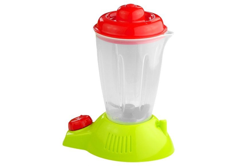 Dětský kuchyňský set s mixérem ovoce zelenina tácek zelený