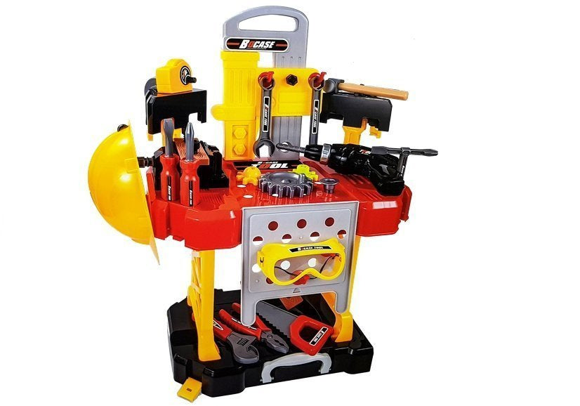 Dětský kufřík s nářadím 3v1 na baterie 85 dílů 56cm