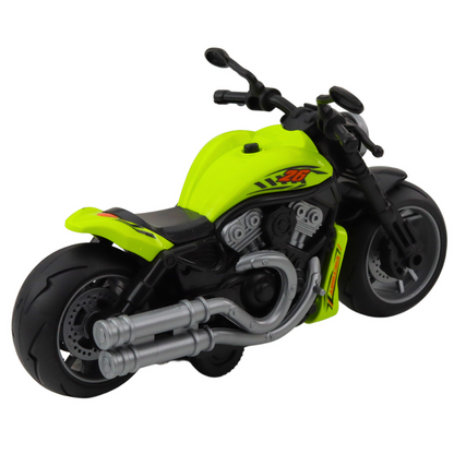 Dětský motocykl na baterie – se světly a zvuky | zelený
