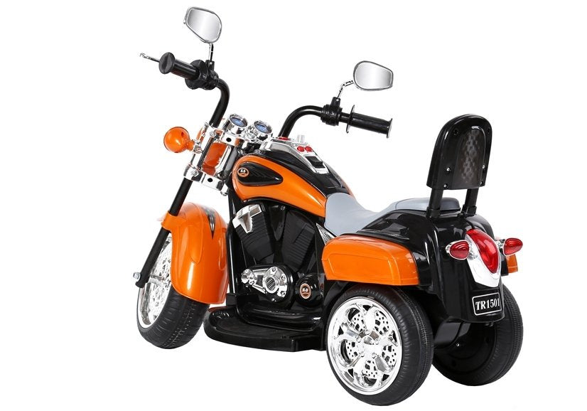 Dětský motor na akumulator TR1501 oranžový