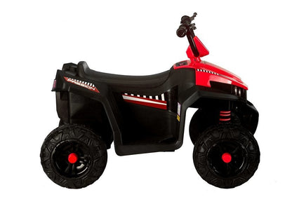 Dětský quad na akumulátor S601 EVA kola LED světla červený