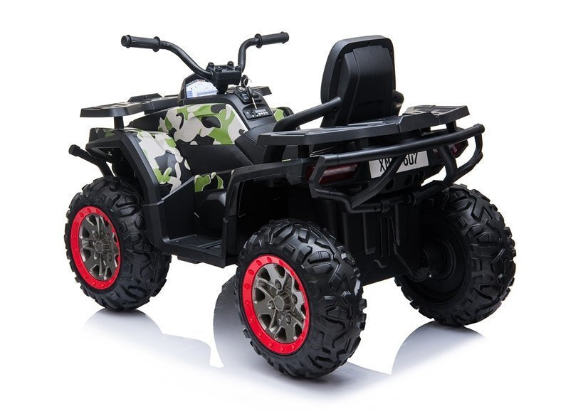 Dětský quad na akumulátor XMX607 lakovaný vojenská zelená
