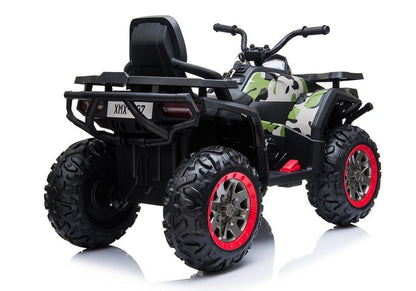 Dětský quad na akumulátor XMX607 lakovaný vojenská zelená