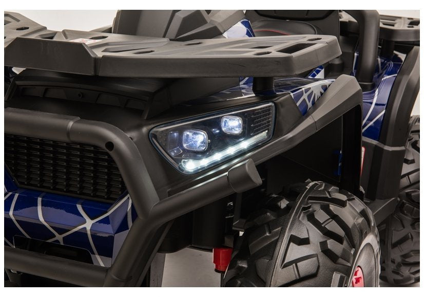 Dětský quad na akumulátor XMX607 Spider modrý lak