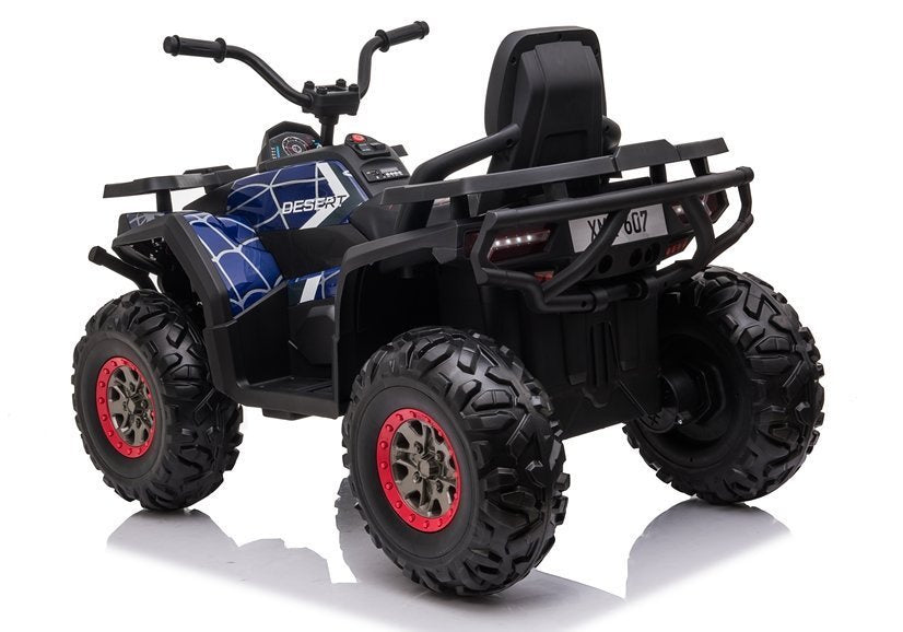 Dětský quad na akumulátor XMX607 Spider modrý lak