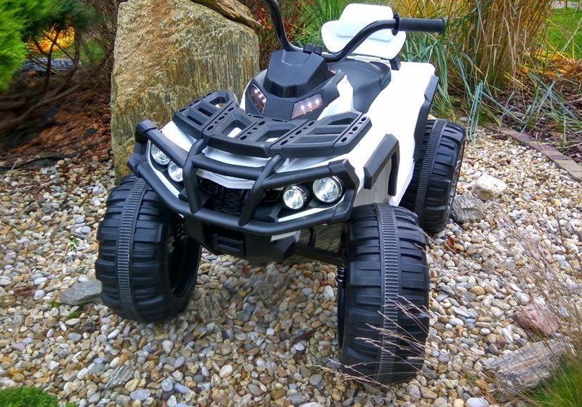 Dětský quad na baterie s dálkovým ovládáním BMD0906 bílý