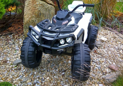 Dětský quad na baterie s dálkovým ovládáním BMD0906 bílý