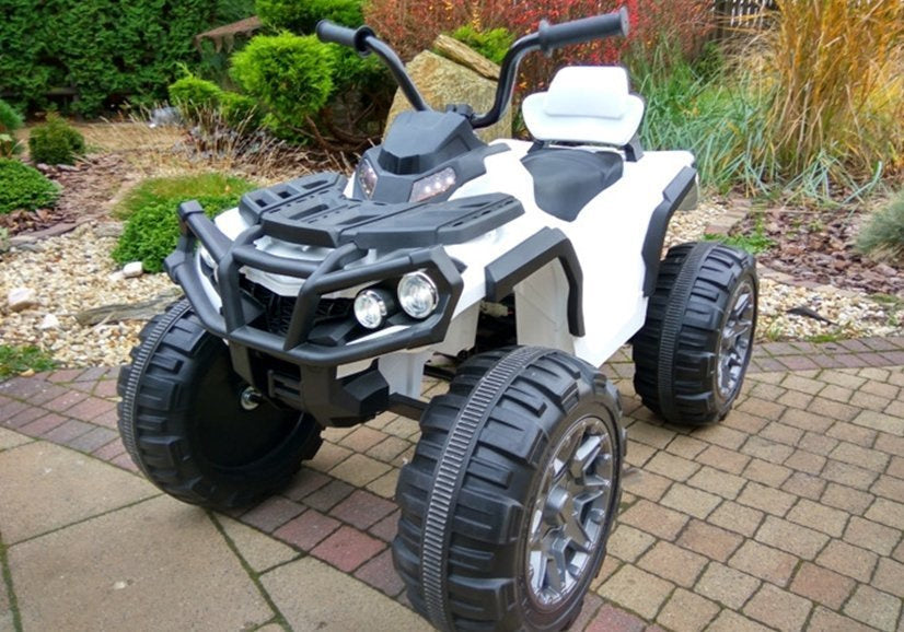 Dětský quad na baterie s dálkovým ovládáním BMD0906 bílý