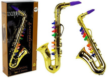 Dětský saxofon zlatý – hudební nástroj pro děti