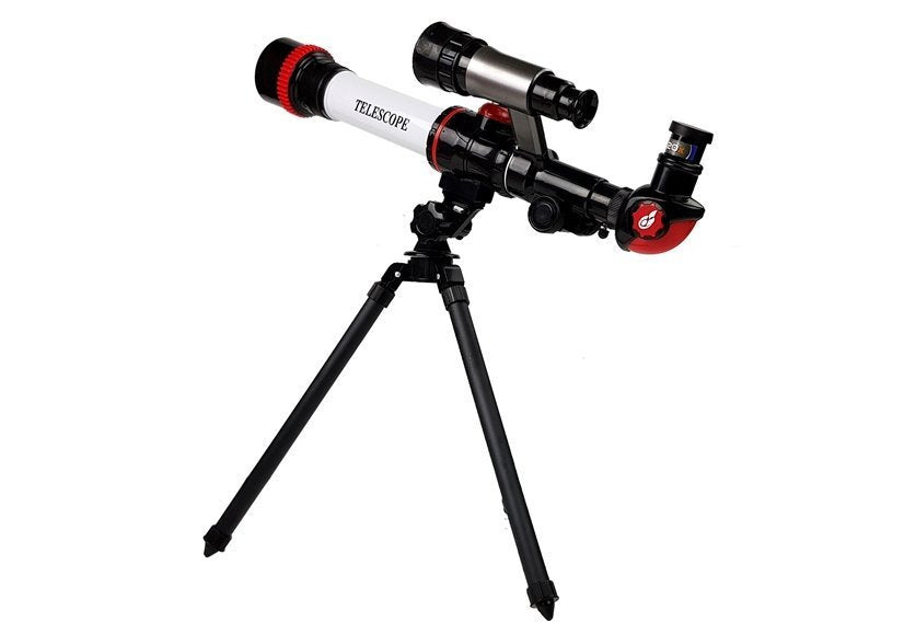 Dětský teleskop astronomický 20x 30x 40x se stativem a kompasem