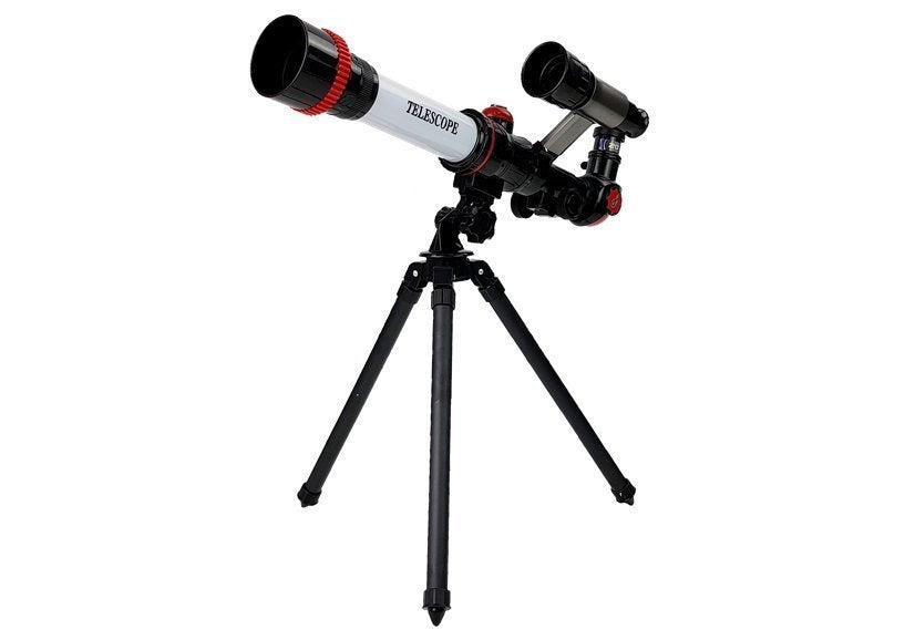 Dětský teleskop astronomický 20x 30x 40x se stativem a kompasem
