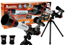 Dětský teleskop astronomický 20x 30x 40x se stativem a kompasem