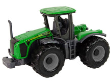 Dětský traktor zemědělský s pohyblivými koly zelený
