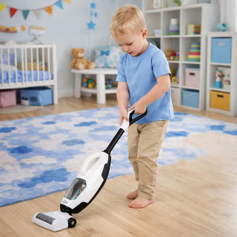 Dětský vysavač 2v1 se zvuky a funkcí sání – 54 cm