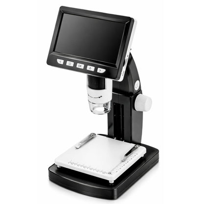 Digitální mikroskop s 4,3" LCD displejem, USB a LED – 1000x zvětšení