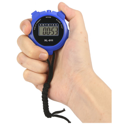 Digitální stopky LCD elektronické – sportovní modré