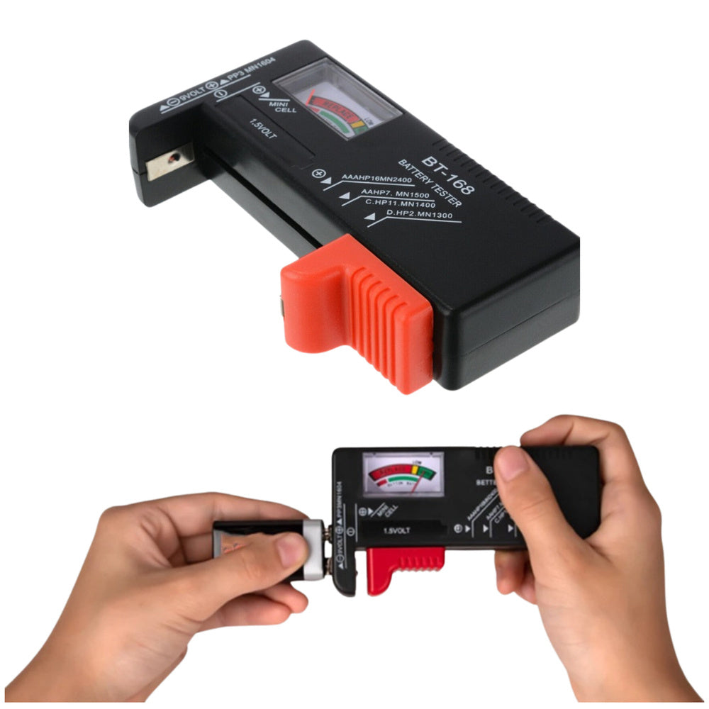 Digitální tester baterií a akumulátorů univerzální měřič