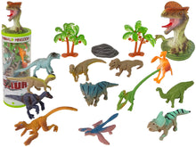 Dinosauří figurky 12 ks – s příslušenstvím v tubě