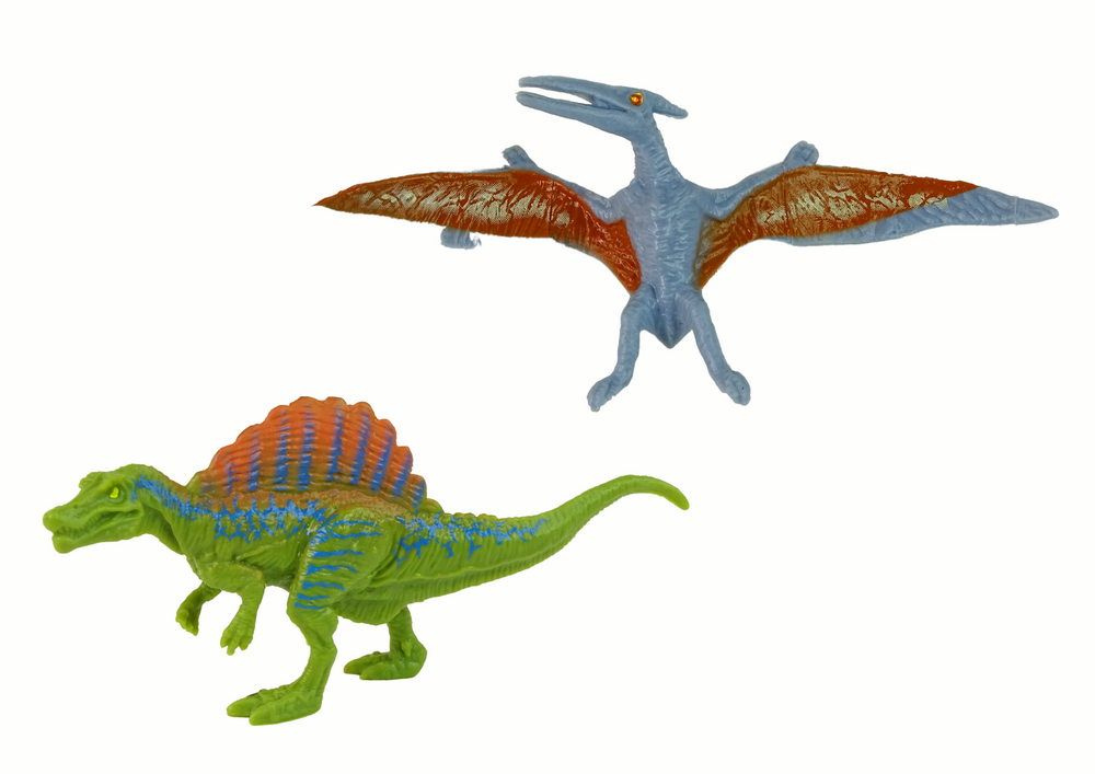 Dinosauří sada auto s raketou – s přívěsem a klecí
