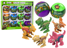 Dinosauří vajíčka k rozkládání 12 kusů sada barevné
