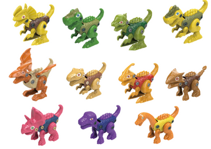 Dinosauří vajíčka k rozkládání 12 kusů sada barevné