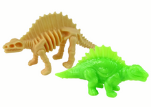 Dinosauří vejce s figurkami – 9 cm průhledné | 2 ks