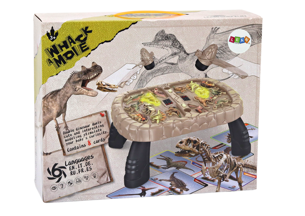 Dinosauří Whac a mole stolička – se světly a zvuky