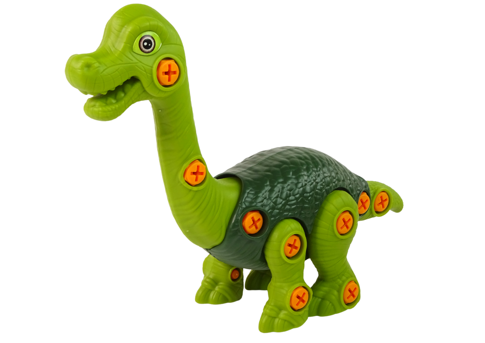 Dinosaurus Brachiosaurus k rozkládání – se šroubovákem | zelený
