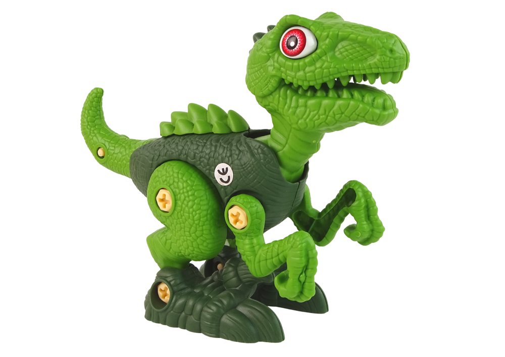 Dinosaurus k rozkroucení se šroubovákem – zelený