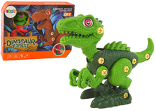 Dinosaurus k rozkroucení se šroubovákem – zelený