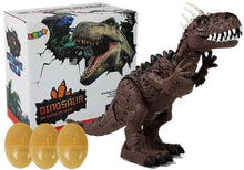 Dinosaurus na baterie – s projektorem a zvuky | hnědý