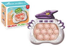 Dinosaurus Pop It se světly a zvuky – senzorická hra | fialový