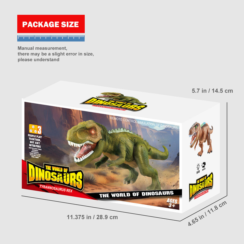 Dinosaurus T Rex na dálkové ovládání se světly a zvuky