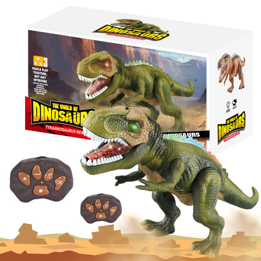 Dinosaurus T Rex na dálkové ovládání se světly a zvuky